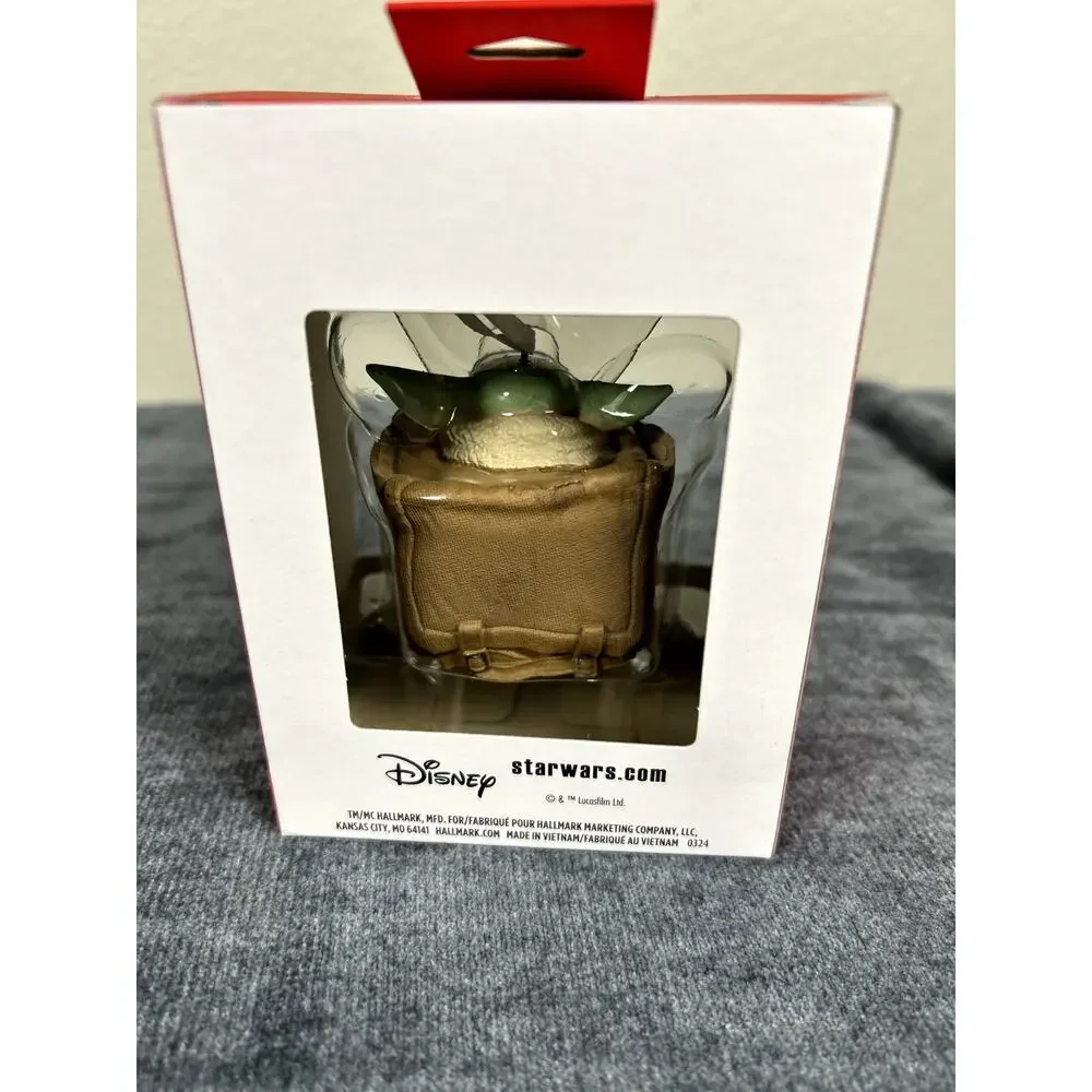 Hallmark Grogu Baby Yoda Christmas Ornament Star Wars Mandalorian New in Box